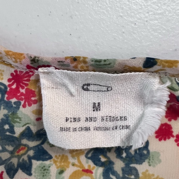 Boho Sheer Peasant Top - Picture 9 of 9